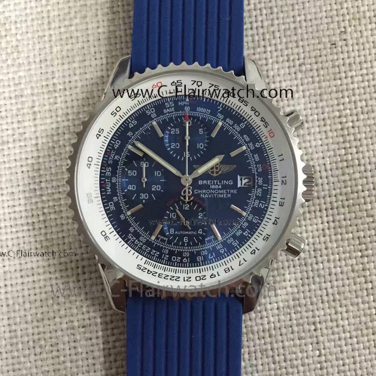 Copy Breitling Edition Speciale Navitimer Blue Face Watch